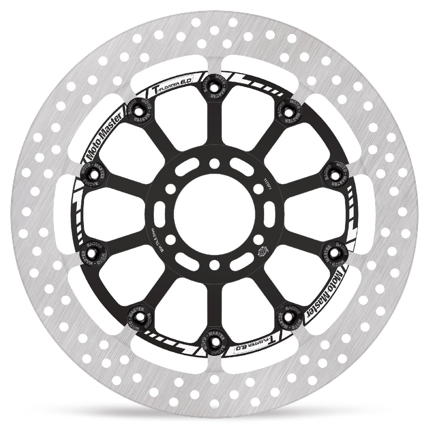 Brake disc Moto-Master 117045 Halo T-Floater Racing - 6.0 mm