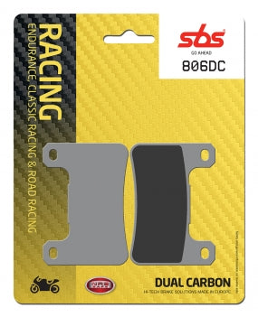 brake pad SBS 806DC (set per disc)