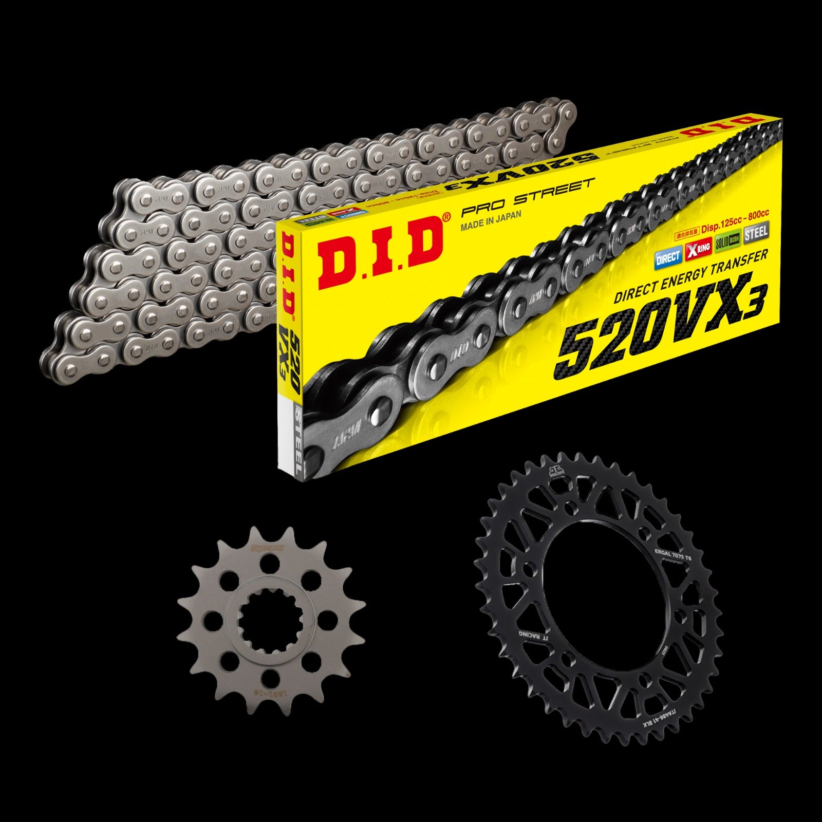 DID Kettensatz Kawasaki Z650