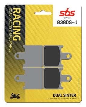 Brake pad SBS 838DS-1 (set per disc) poisonous bite