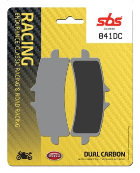 Brake pad SBS 841DC (set per disc)