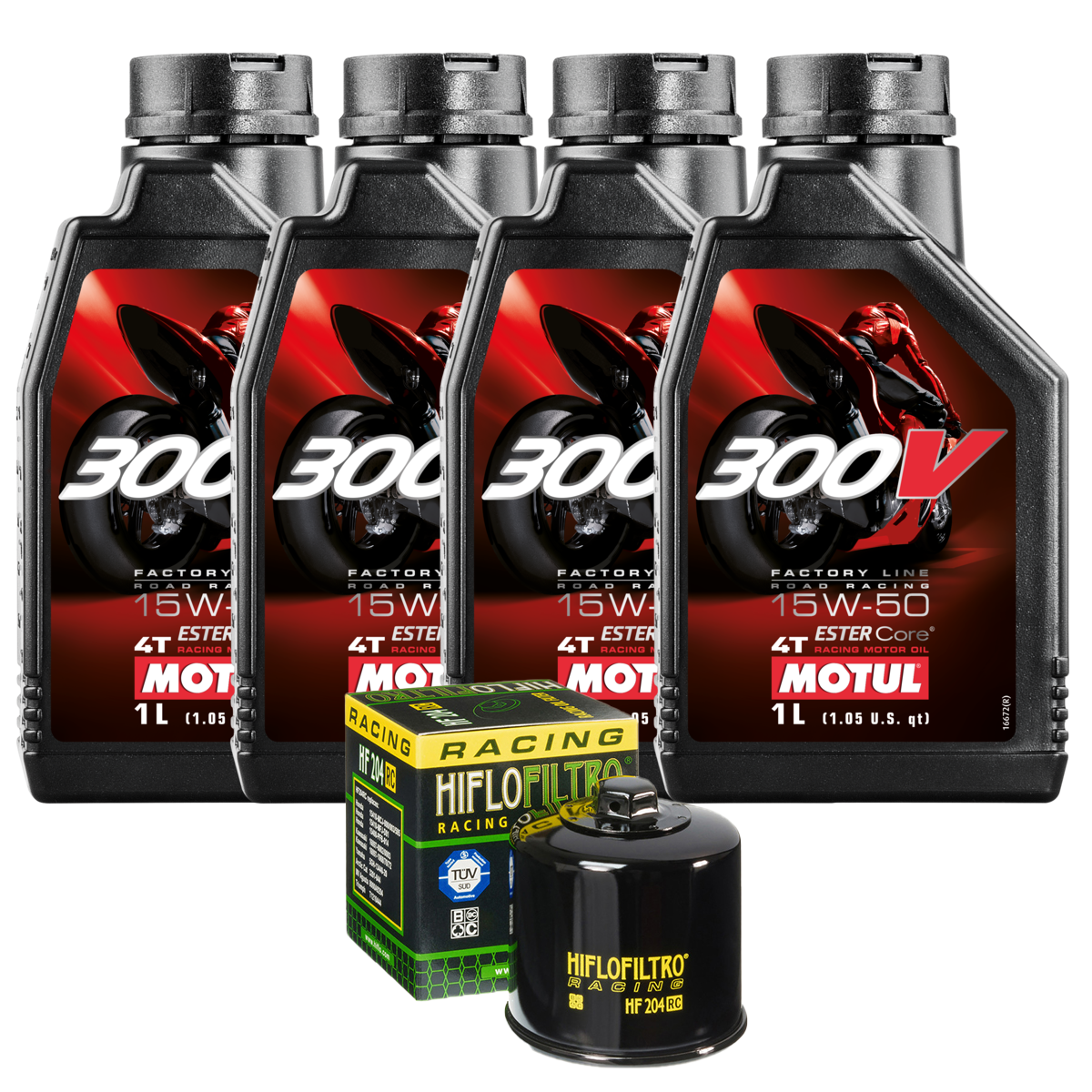 Motul 300V Racing Ölwechsel Kit