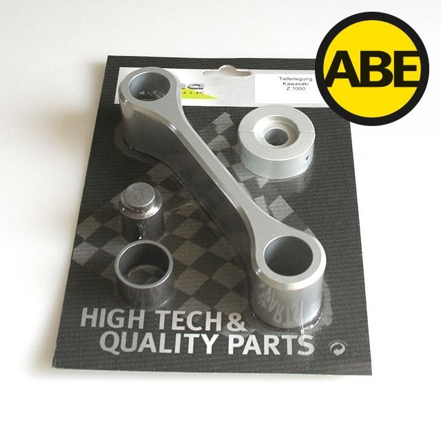 ALPHA TECHNIK TIEFERLEGUNGSSATZ KAWASAKI Z1000; TYP ZRT00H; MODELLJAHR 2017-