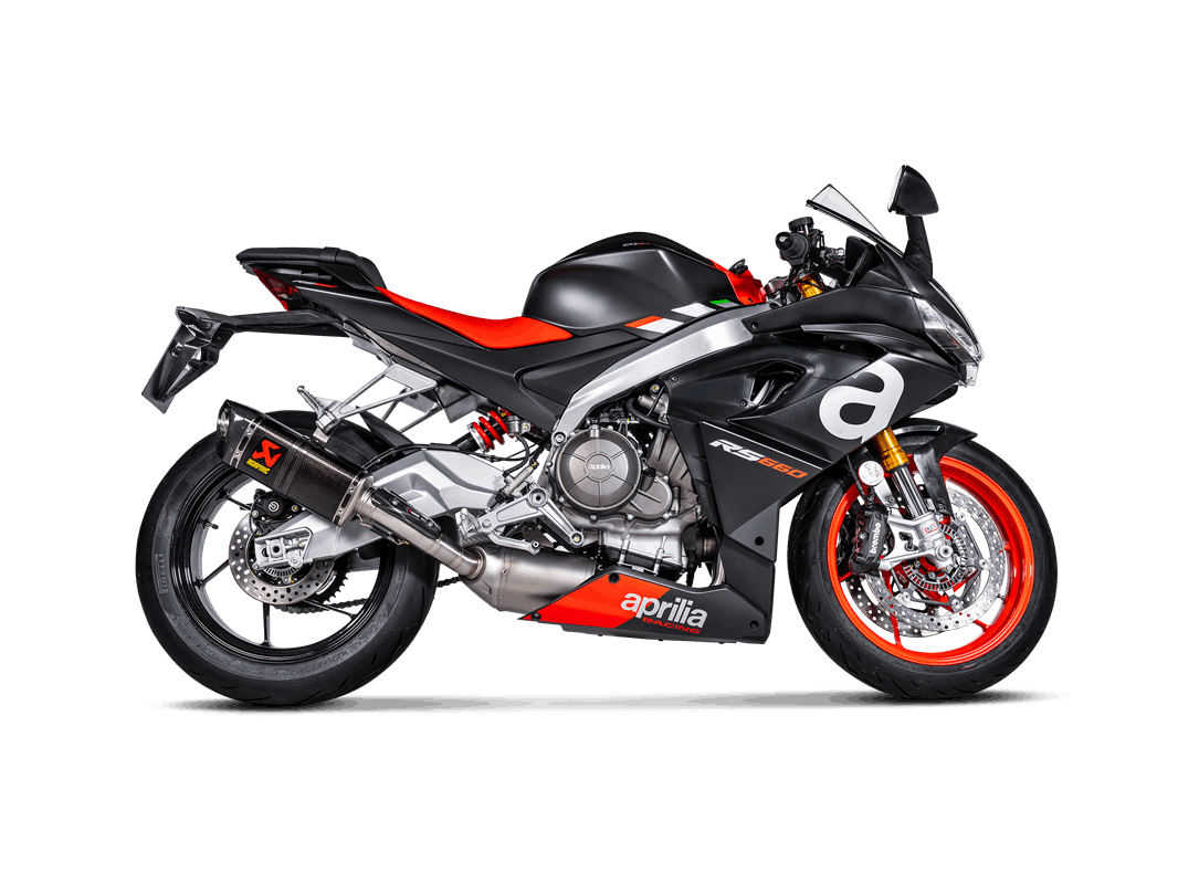 AKRAPOVIC RACING LINE (CARBON) AUSPUFFANLAGE FÜR APRILIA RS660 2021- , TUONO 660 2021- MIT STRASSENZULASSUNG