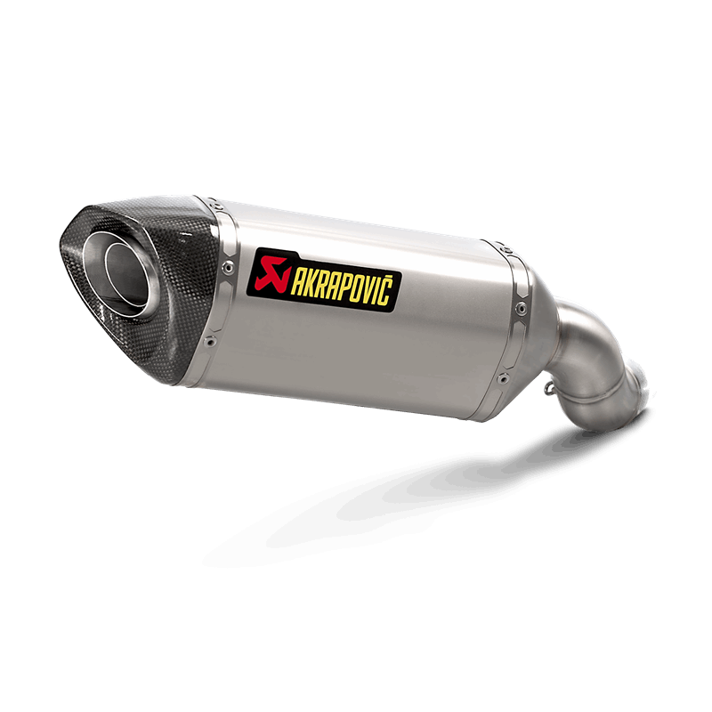 AKRAPOVIC SLIP-ON LINE (TITANIUM) AUSPUFF FÜR KAWASAKI Z900 2020-
