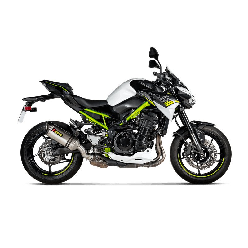 AKRAPOVIC SLIP-ON LINE (TITANIUM) AUSPUFF FÜR KAWASAKI Z900 AB MODELLJAHR 2017-2021