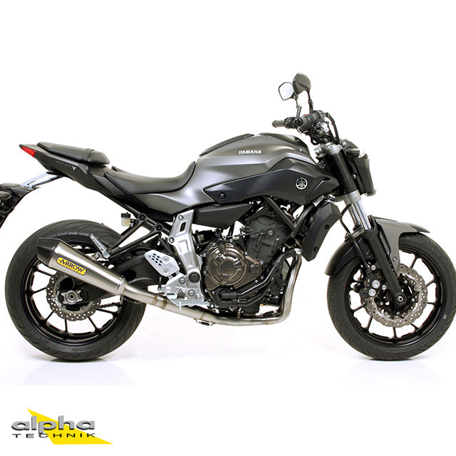 WYDECH ARROW X-KONE DO YAMAHA MT07 / TRACER 700 2014-2020, STAL NIERDZEWNA (TYLKO Z KOLEKTOREM ARROW)
