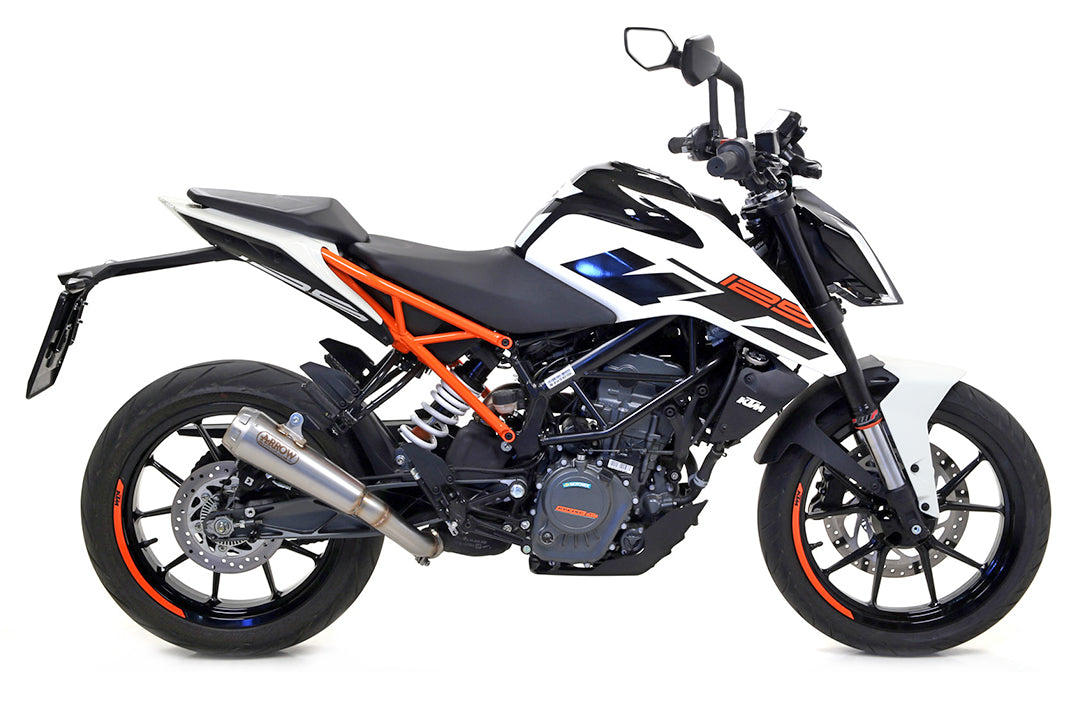 WYDECH ARROW PRO-RACE DO KTM 125 DUKE / 390 DUKE 2017-, STAL NIERDZEWNA