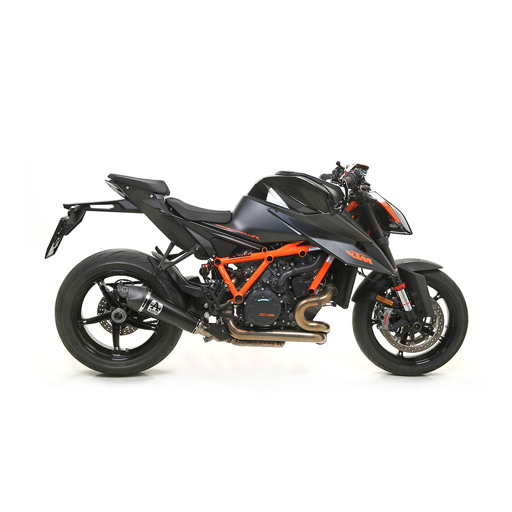 TŁUMIK ARROW X-KONE DO KTM 1290 SUPER DUKE R 2020-, STAL NIERDZEWNA CZARNA