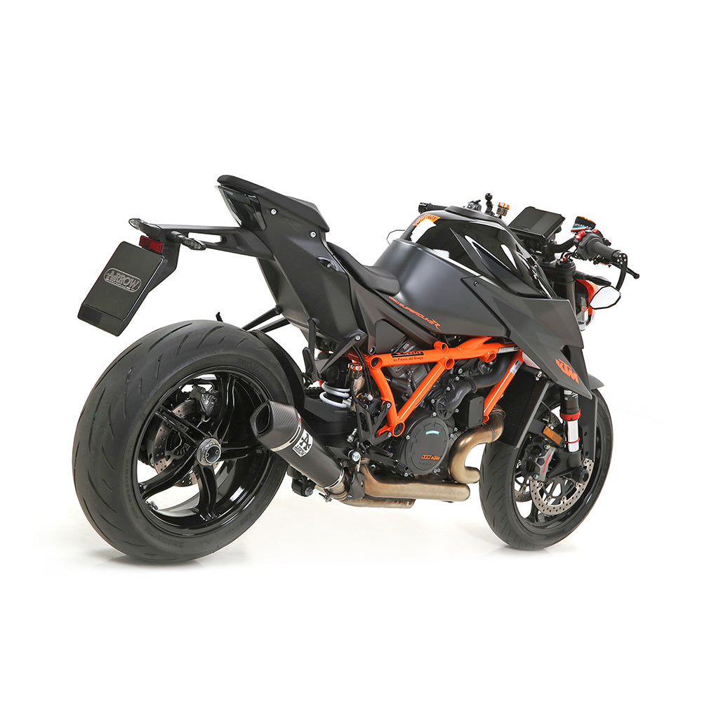 TŁUMIK ARROW X-KONE DO KTM 1290 SUPER DUKE R 2020-, STAL NIERDZEWNA CZARNA