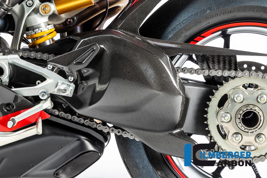 ILMBERGER CARBON SCHWINGENABDECKUNGEN GLANZ FÜR DUCATI PANIGALE V4 / V4S AB 2018