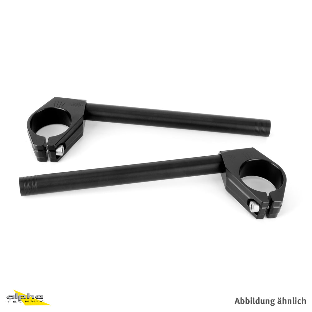 GILLES GP LIGHT 2 LENKER FÜR 50 MM GABEL SCHWARZ