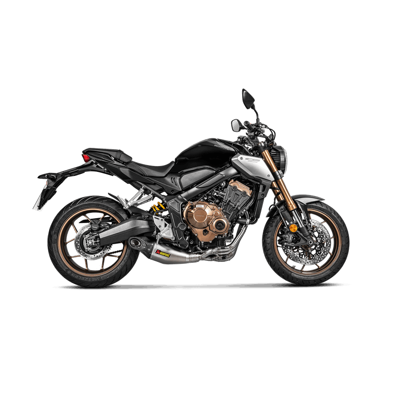 AKRAPOVIC RACING LINE (TITANIUM) AUSPUFFANLAGE FÜR HONDA CB650F UND CBR650F 2014-2016 / CB650F UND CBR650F 2017-2018 / CB650R UND CBR650R 2019-2020