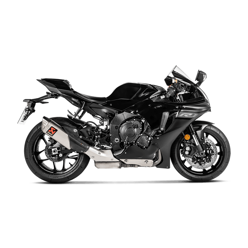 AKRAPOVIC SLIP-ON LINE (TITANIUM) AUSPUFFANLAGE FÜR YAMAHA YZF-R1 2015- / YAMAHA YZF-R1 M 2020-