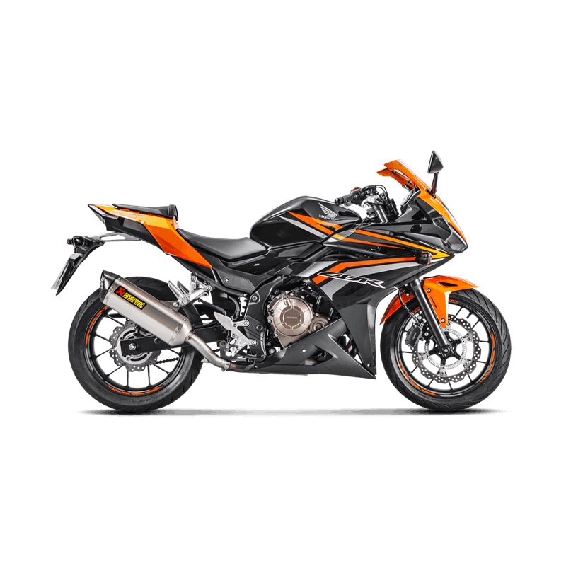 AKRAPOVIC SLIP-ON LINE (SS) AUSPUFF FÜR HONDA CB500F, CBR400/500R 2016-2018