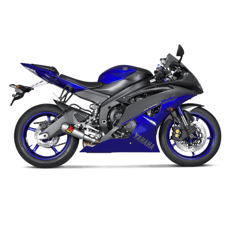 AKRAPOVIC SLIP-ON LINE (TITANIUM) AUSPUFF FÜR YAMAHA YZF-R6 MODELLJAHR 2006-2021