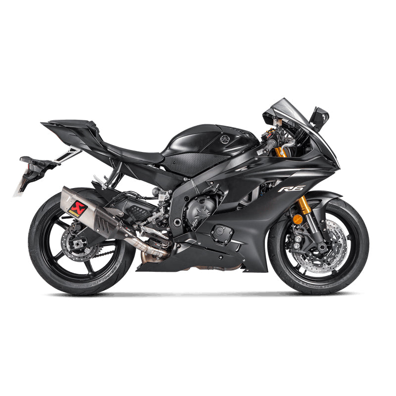 AKRAPOVIC SLIP-ON LINE (TITANIUM) AUSPUFF FÜR YAMAHA YZF-R6 MODELLJAHR 2017-