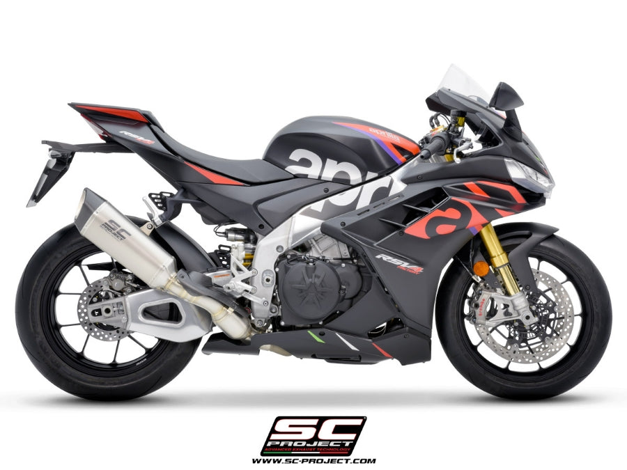 SC-Project Titan SC1-R Schalldämpfer mit ABE für Aprilia RSV4 1100 Factory ab 2021
