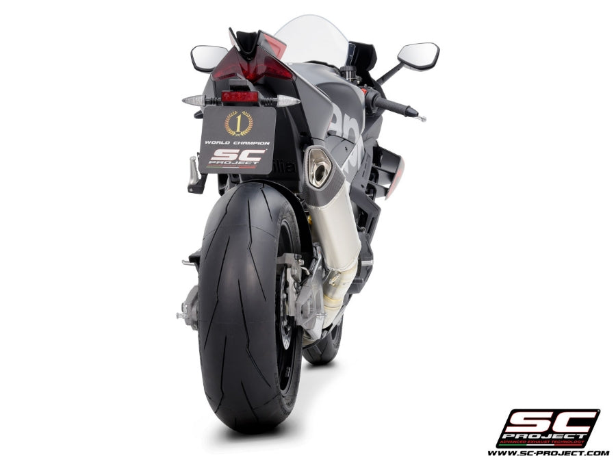 SC-Project Titan SC1-R Schalldämpfer mit ABE für Aprilia RSV4 1100 Factory ab 2021