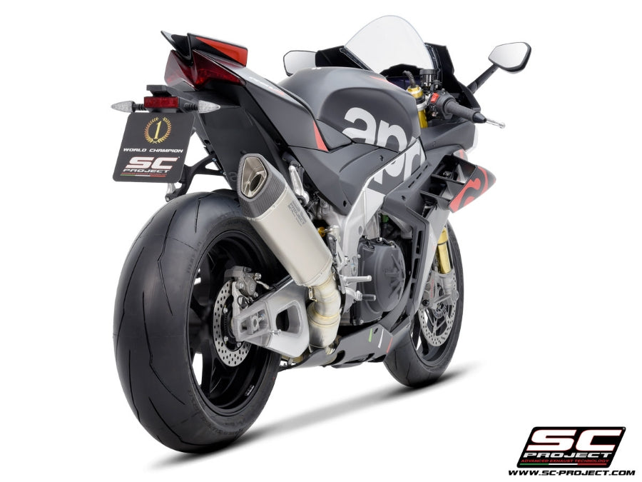 SC-Project Titan SC1-R Schalldämpfer mit ABE für Aprilia RSV4 1100 Factory ab 2021