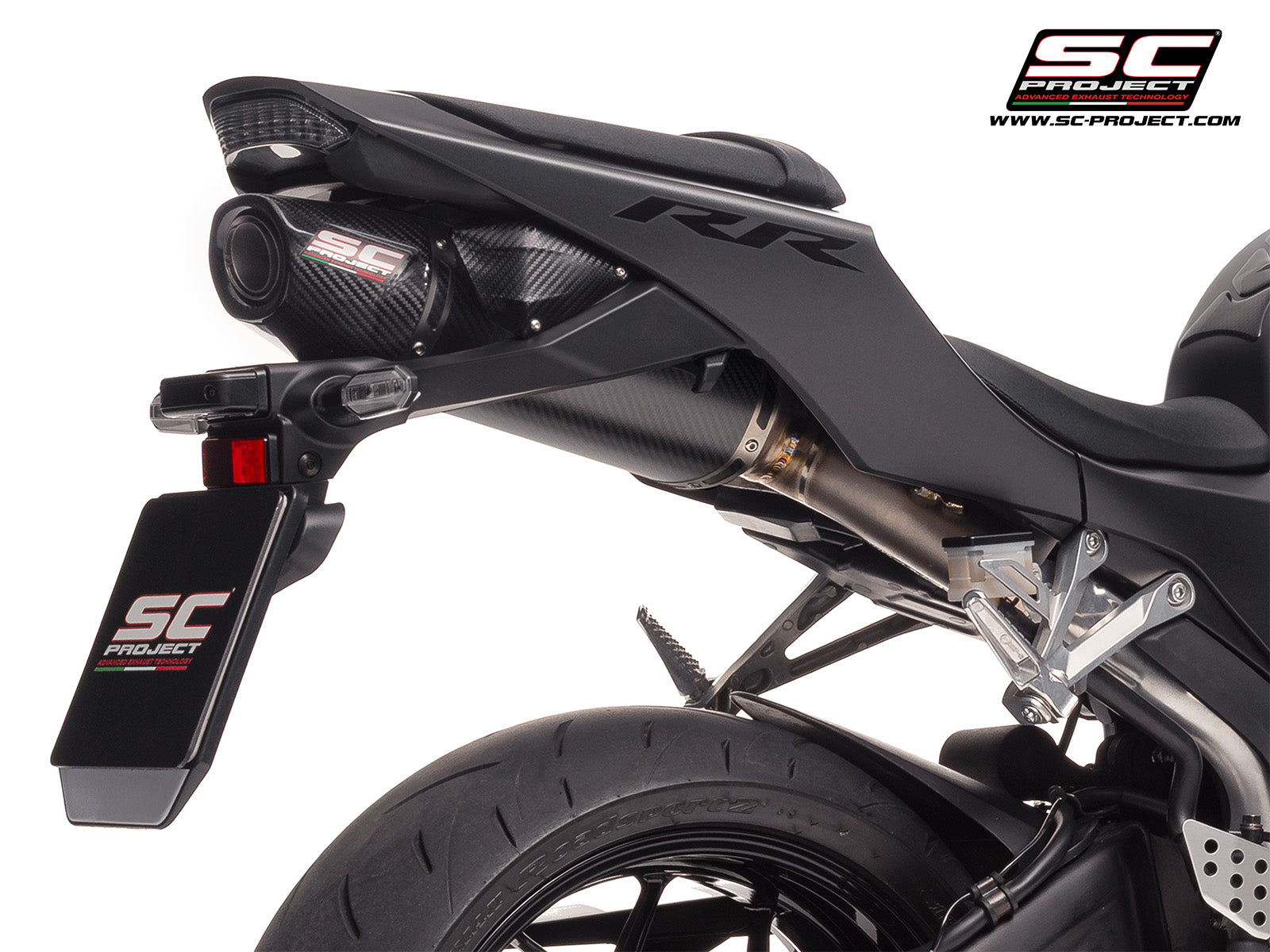 SC-Project SC-RR Carbon Auspuffanlage für Honda CBR600RR PC69 2024 - 2025