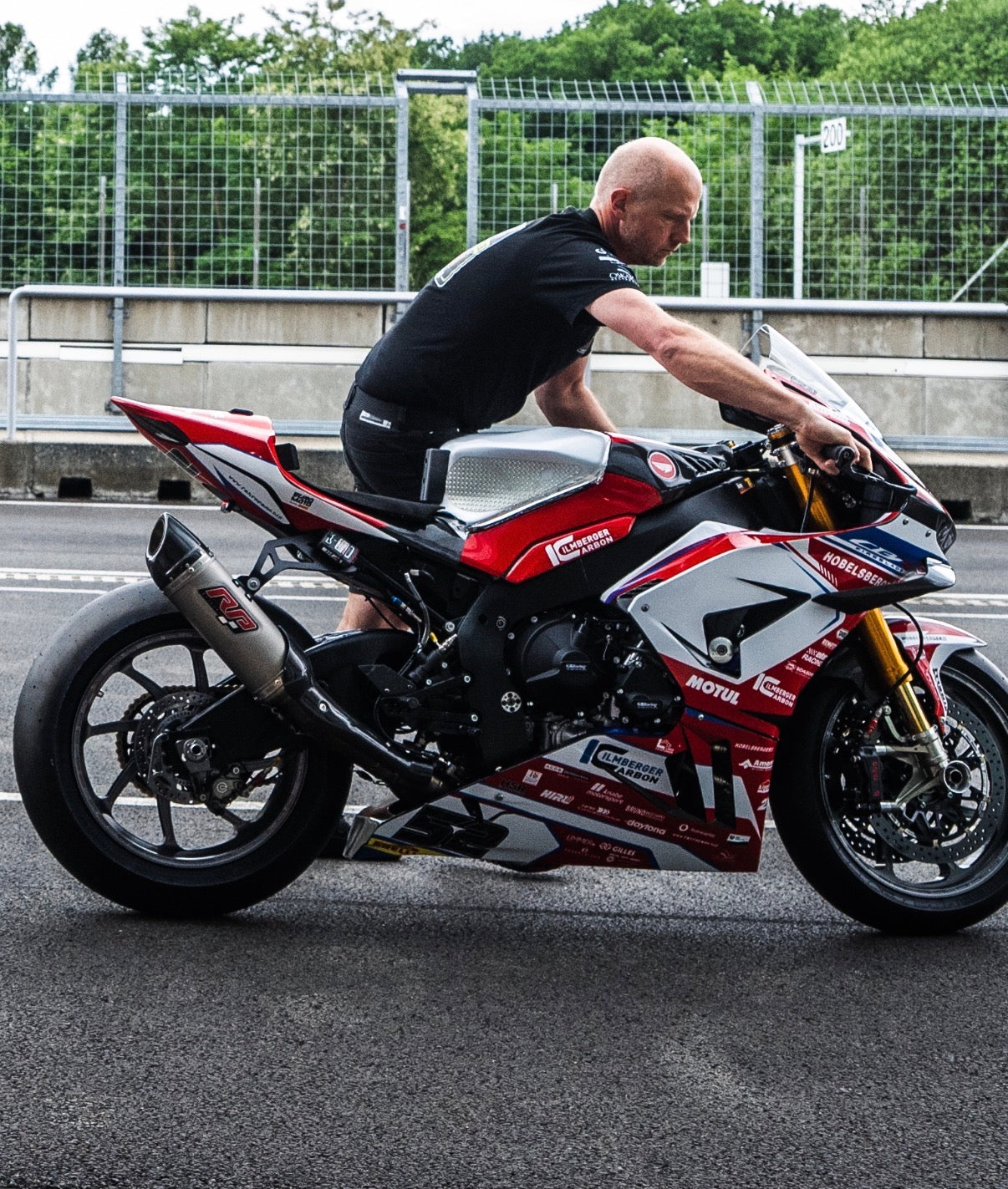 RP Racing Auspuffanlage mit Klappensteuerung für Honda CBR1000RR-R