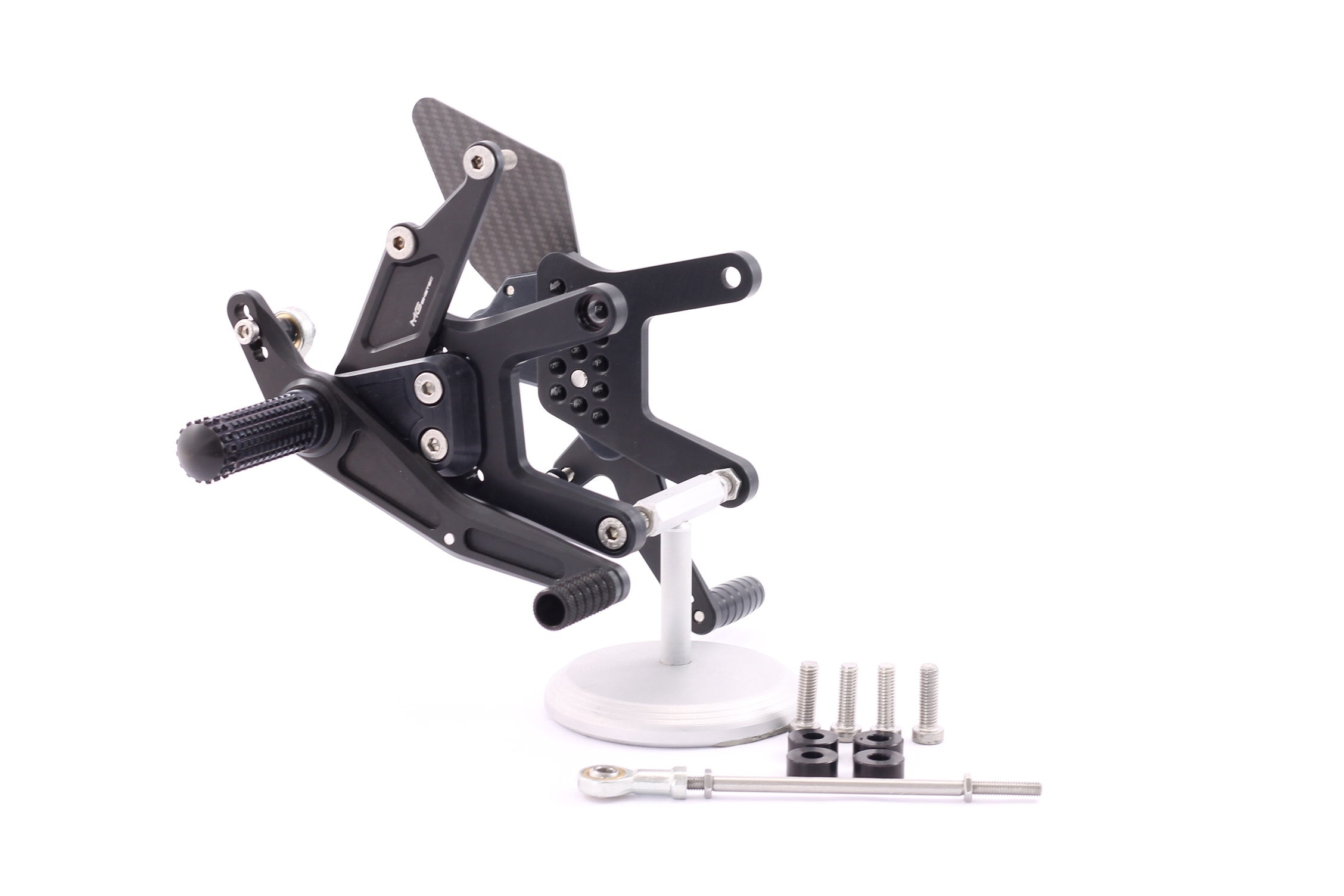 MG Biketec Fußrastenanlage Kawasaki ZX-6R 2009 - 2016 & ZX-6R 636 2013 - 2020