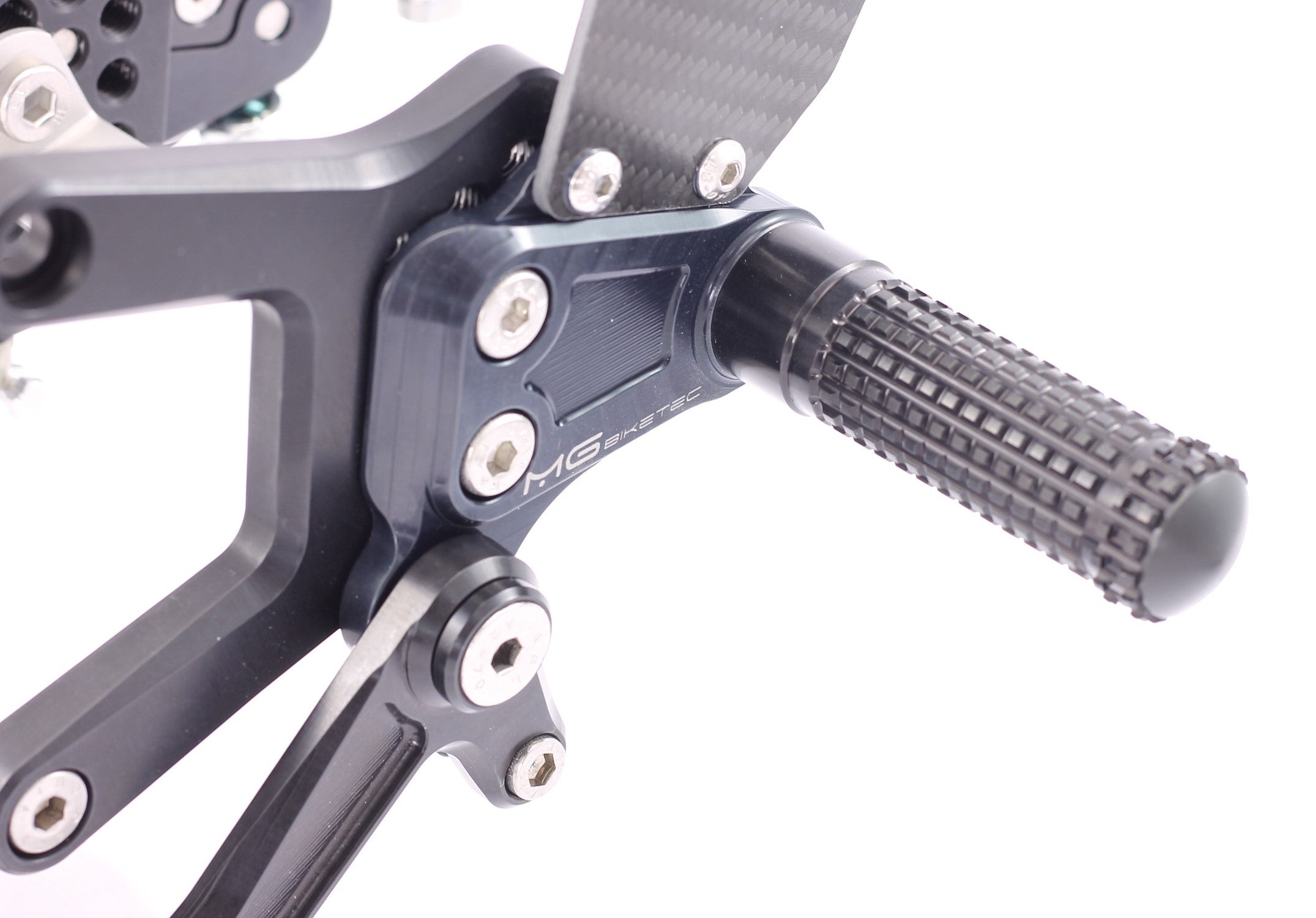 MG Biketec Fußrastenanlage Kawasaki ZX-6R 2009 - 2016 & ZX-6R 636 2013 - 2020