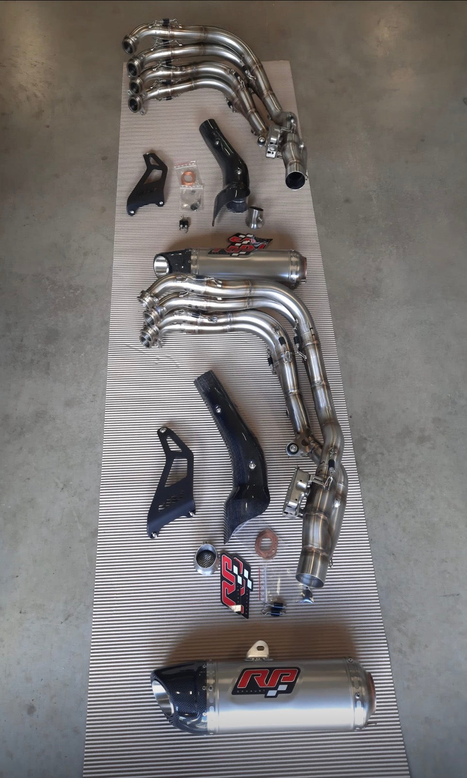 RP Racing Auspuffanlage mit Klappensteuerung für Honda CBR1000RR-R