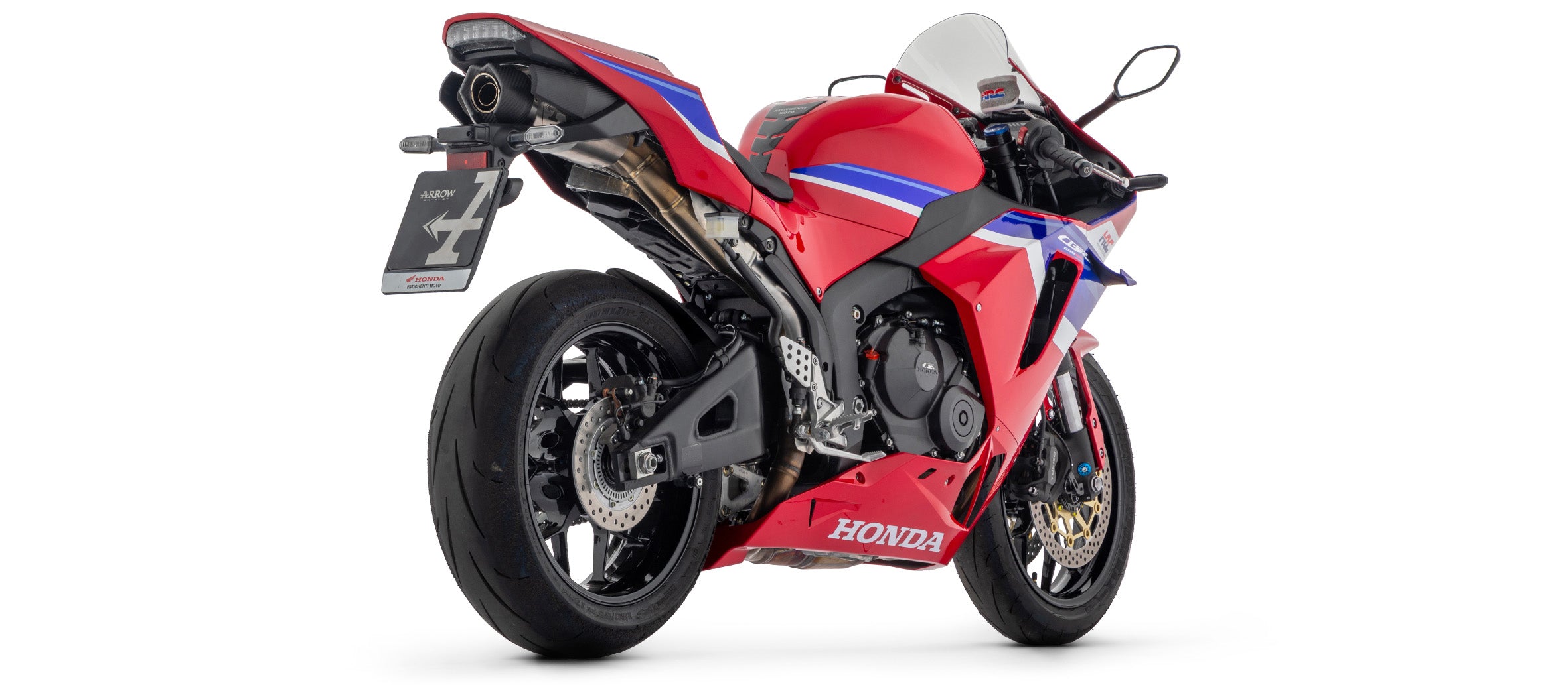 Arrow Indy Race Komplettanlage für Honda CBR600RR PC69 2024- seitenansicht