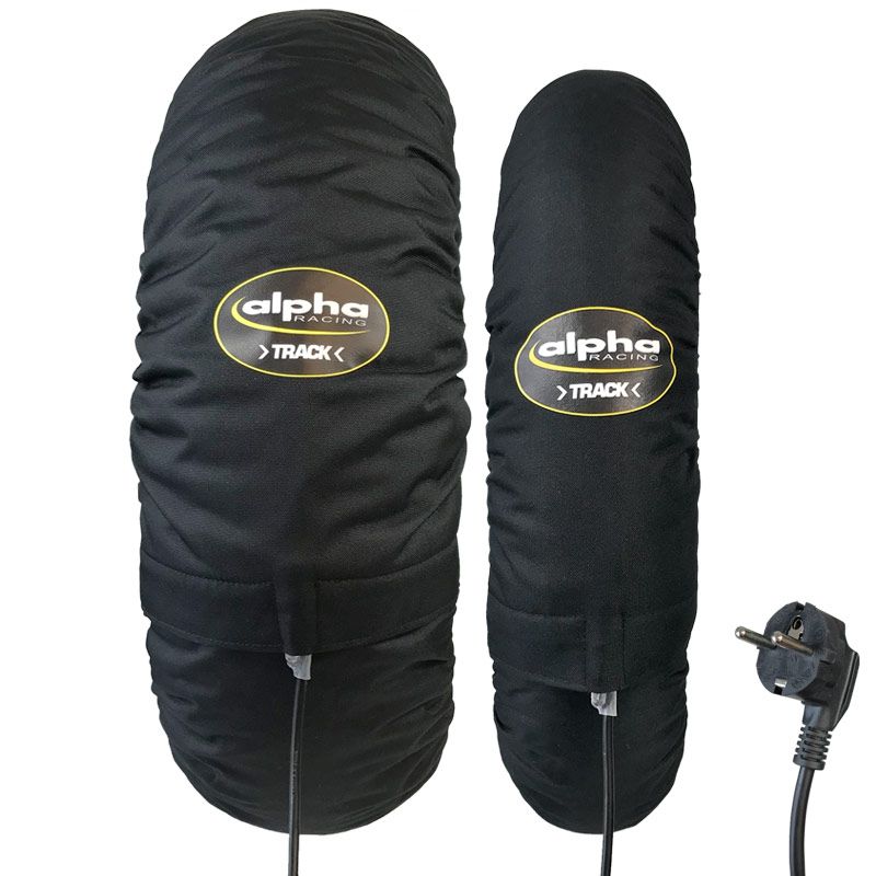 Reifenwärmersatz >TRACK< Superbike, schwarz