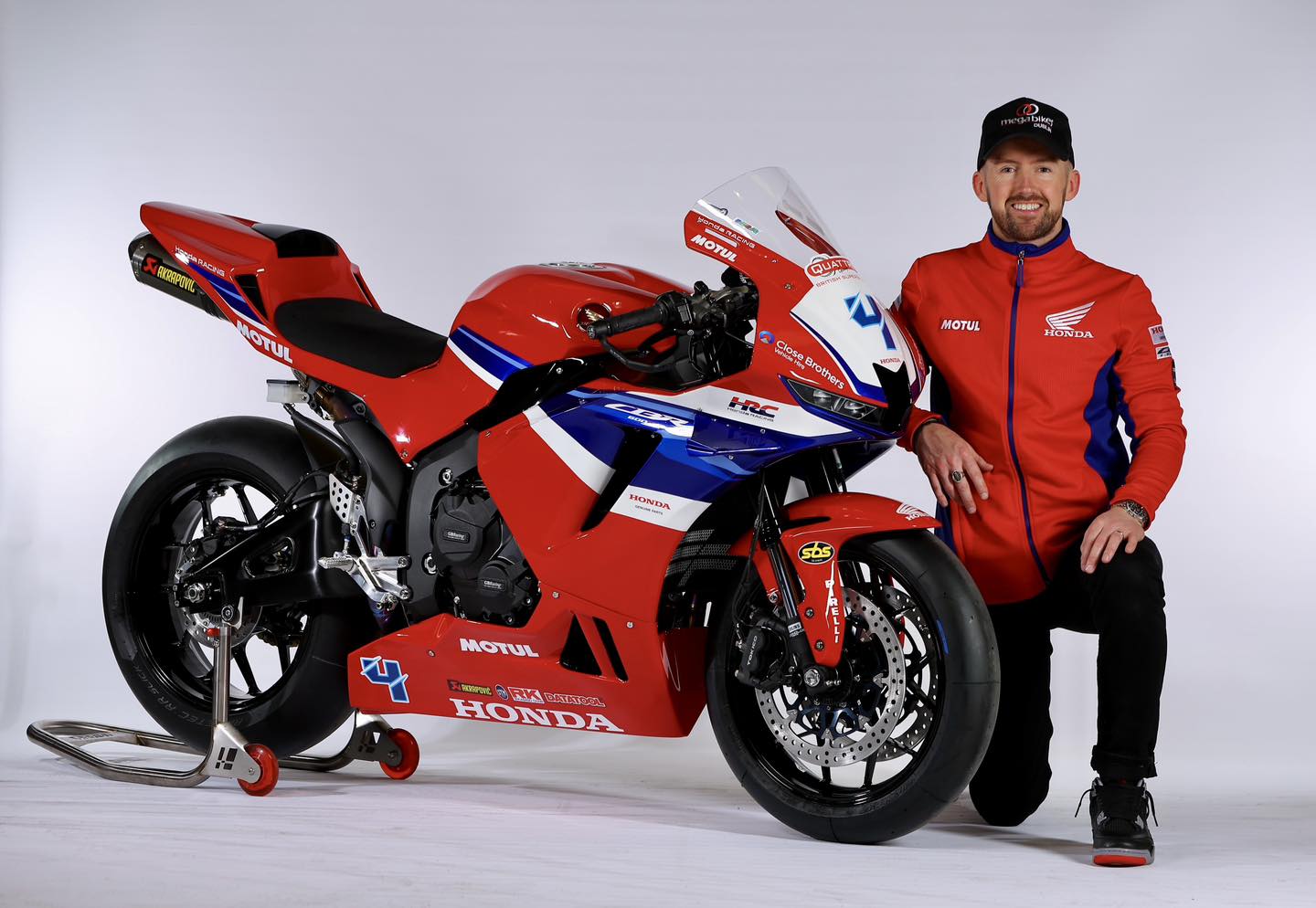 Rennverkleidung Honda Racing UK BSB Honda CBR600RR PC69 2024