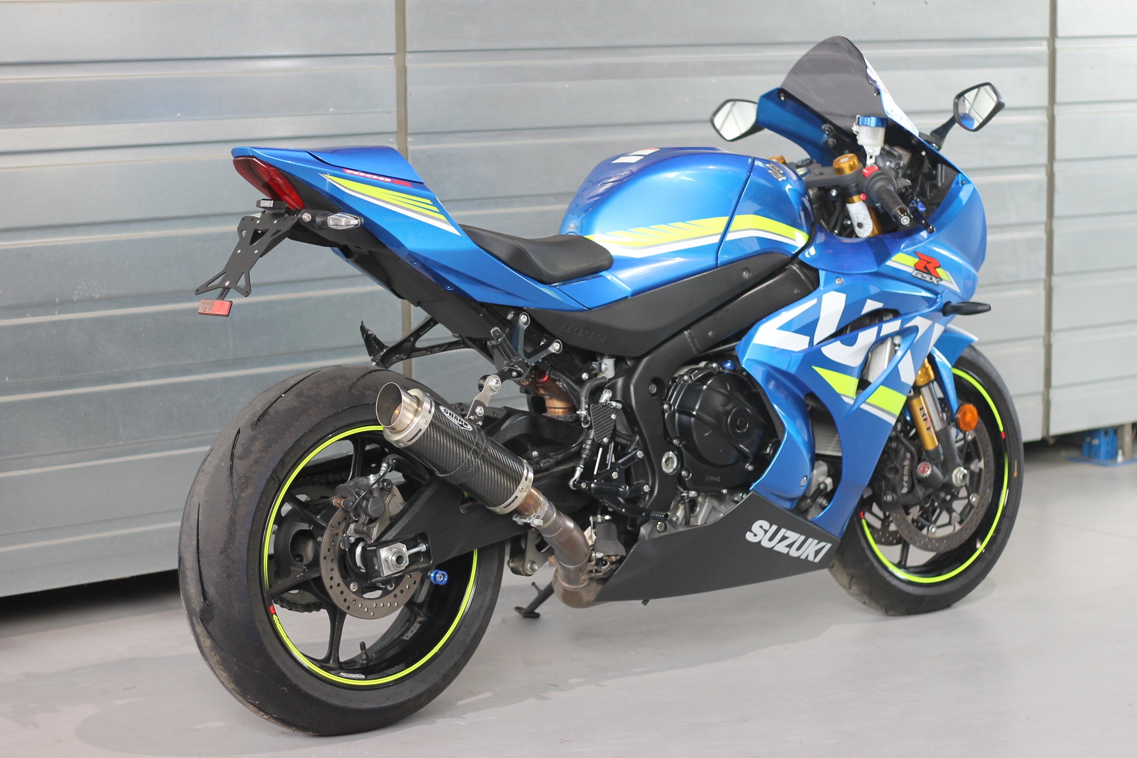 MG Biketec Fußrastenanlage Suzuki GSX-R1000 ab 2017 mit/ ohne ABE verbaut