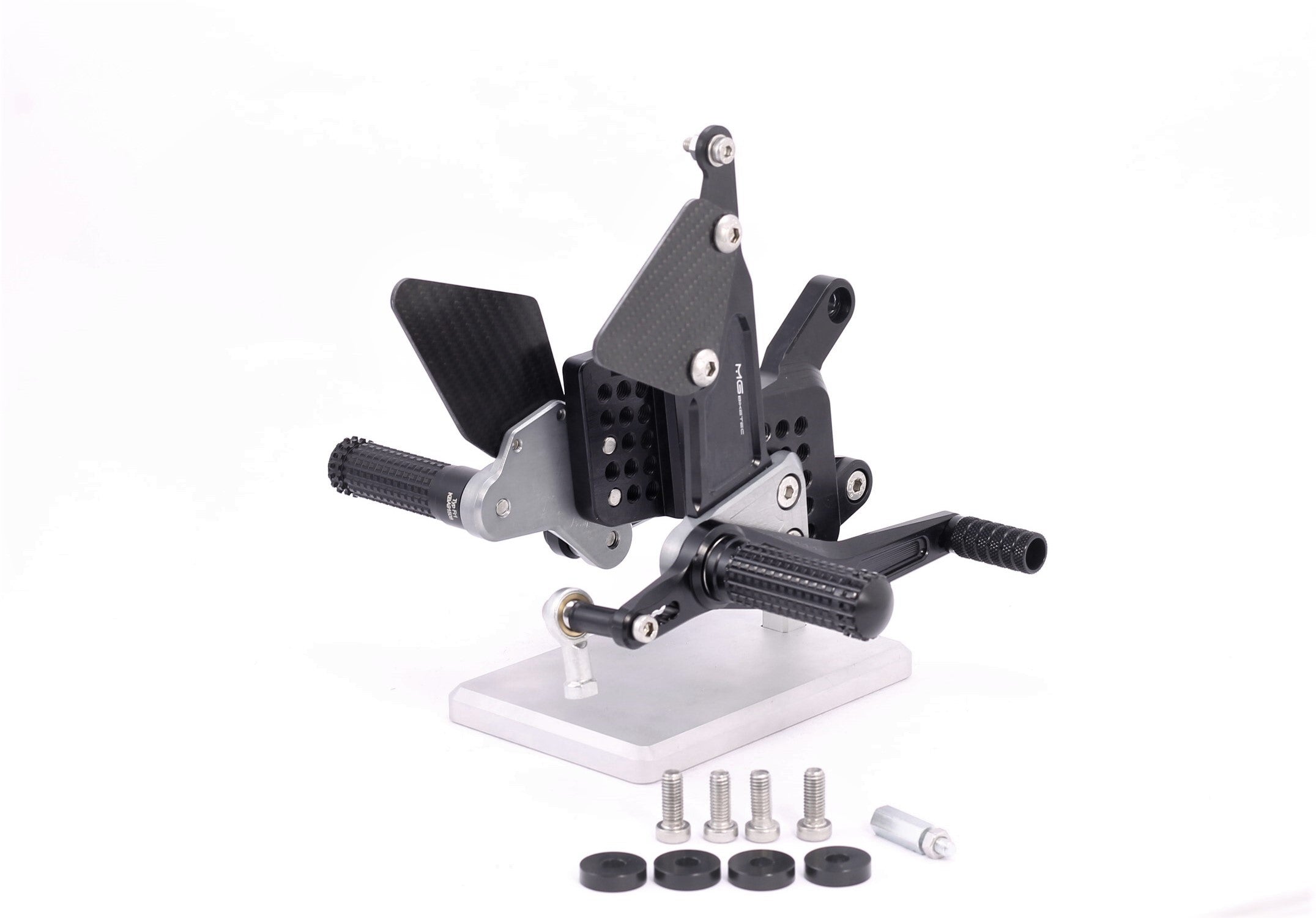 MG Biketec Fußrastenanlage Kawasaki ZX-10R ab 2011 mit/ ohne ABE