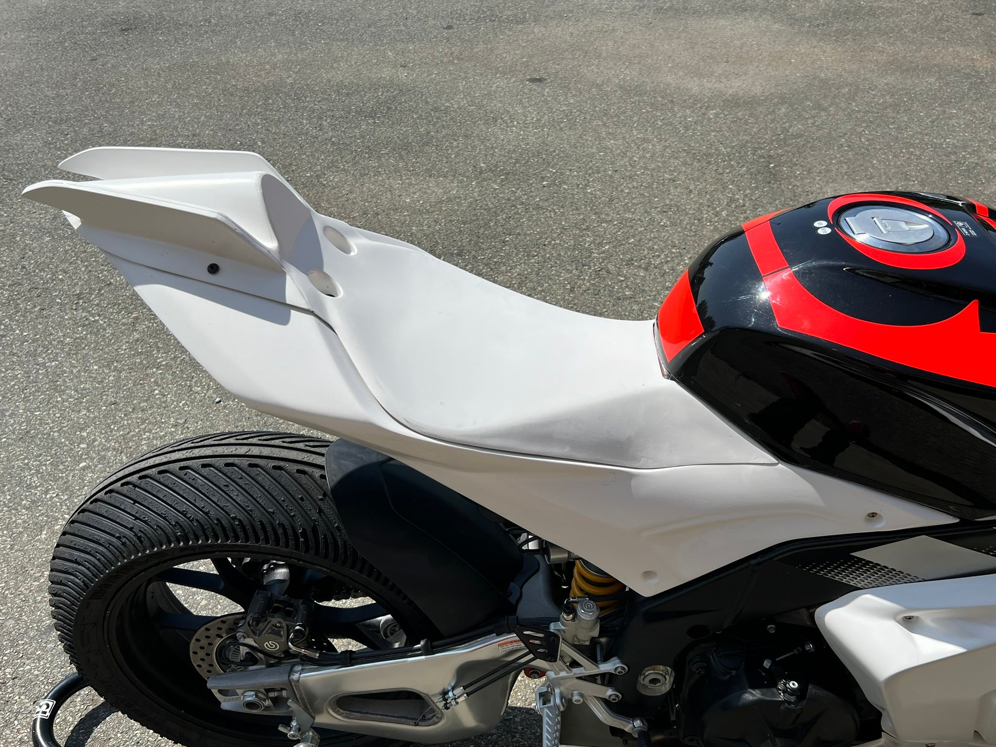 Aprilia RSV4 2025 Rennverkleidung Heck