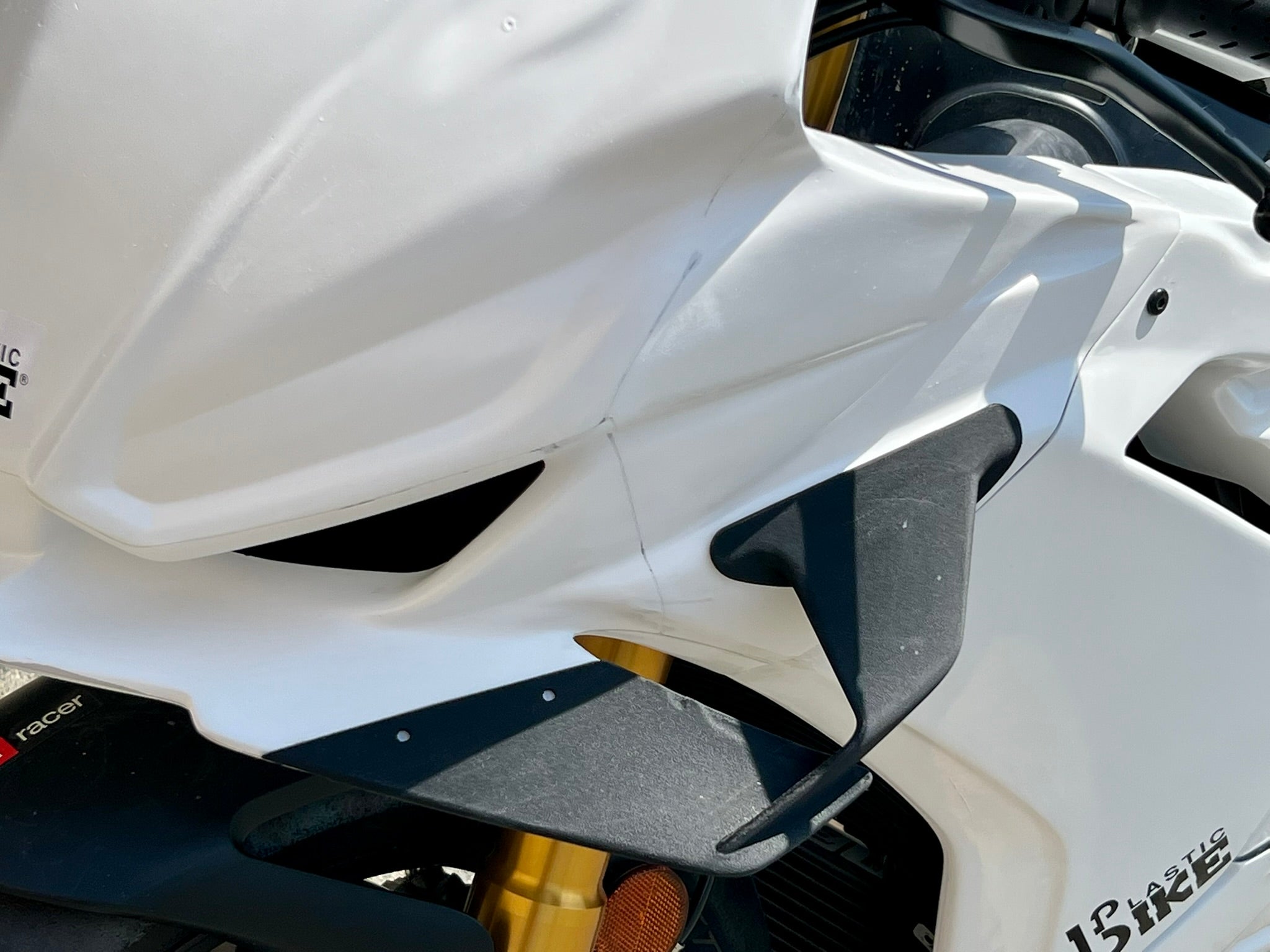 Aprilia RSV4 2025 Rennverkleidung Nahaufnahme