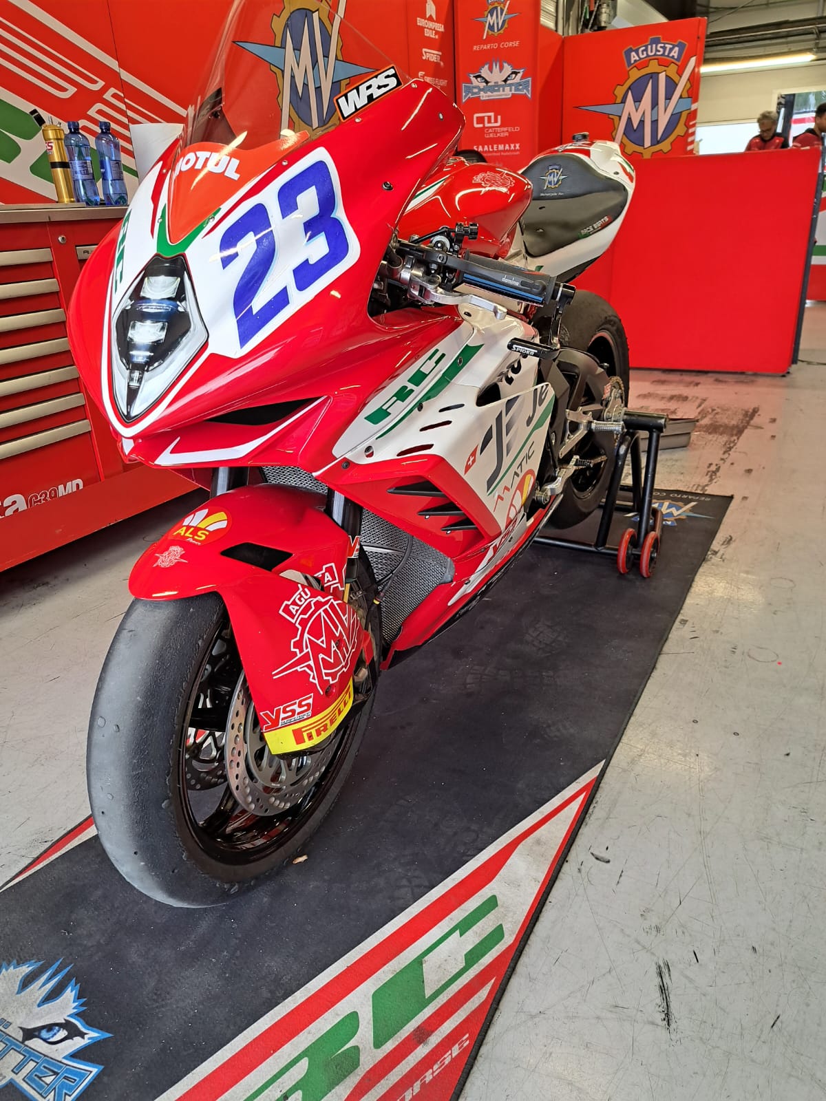MV Agusta F3 800RR Reparto Corse WSSP RTM Imola