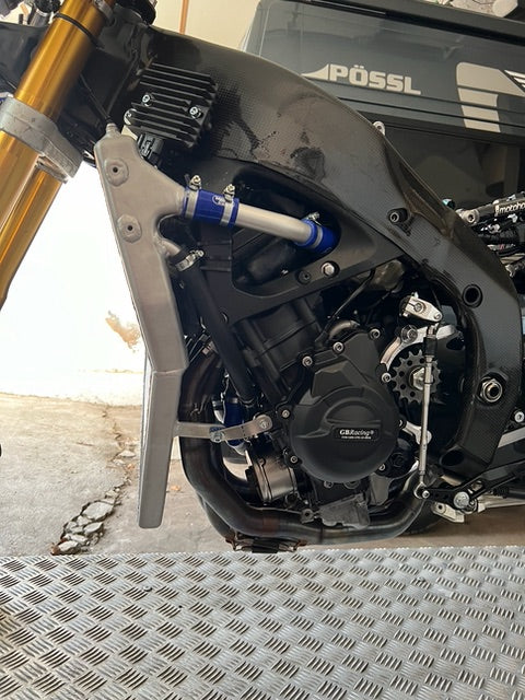 RTM Imola Racing Kühle für Yamaha R6 RJ15 im Bike seitenansicht