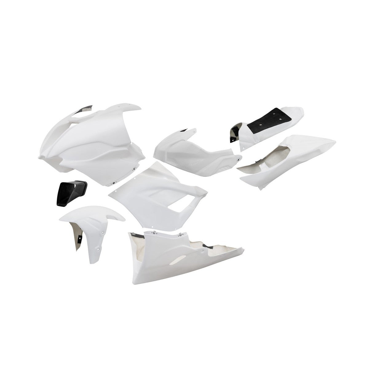 BMW S1000RR K67 2019 - 2021 Rennverkleidung Race Fairing Lacomoto komplettes Kit weiß