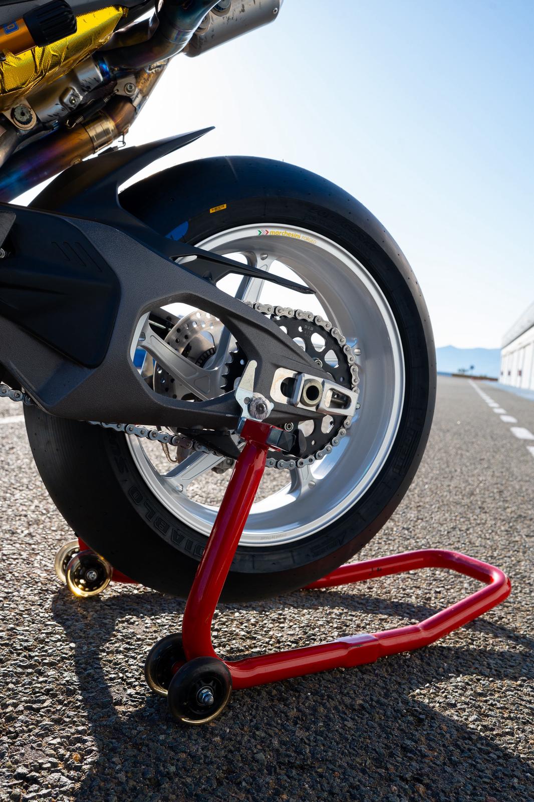 Hintere Schmiede-Felge Ducati V4