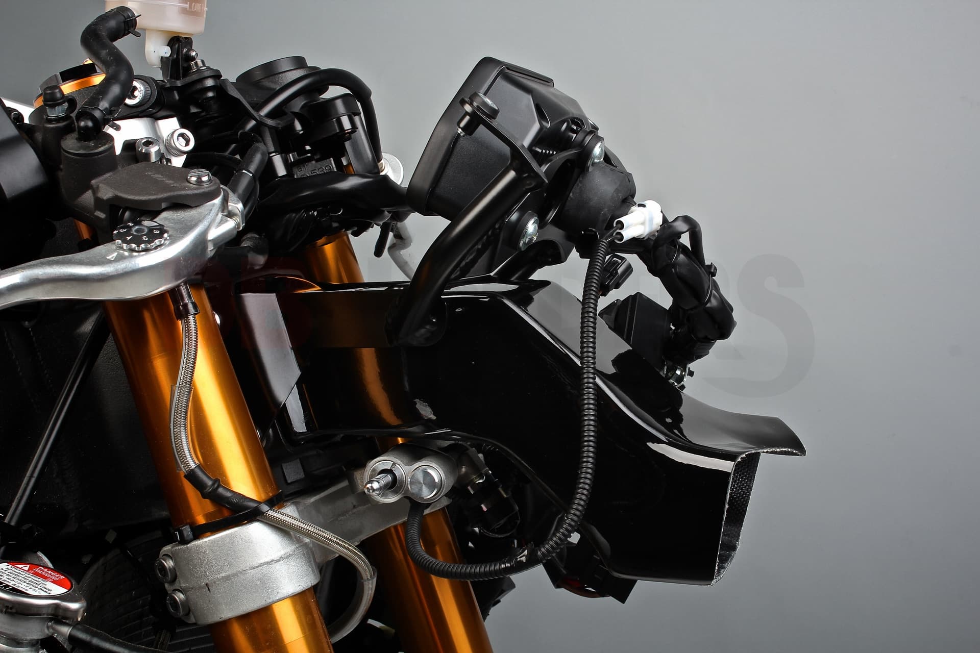 DB Holders Geweih Ram Air Verkleidungshalter für Yamaha YZF-R1 RN32 , RN49 2015 - 2019 rechts