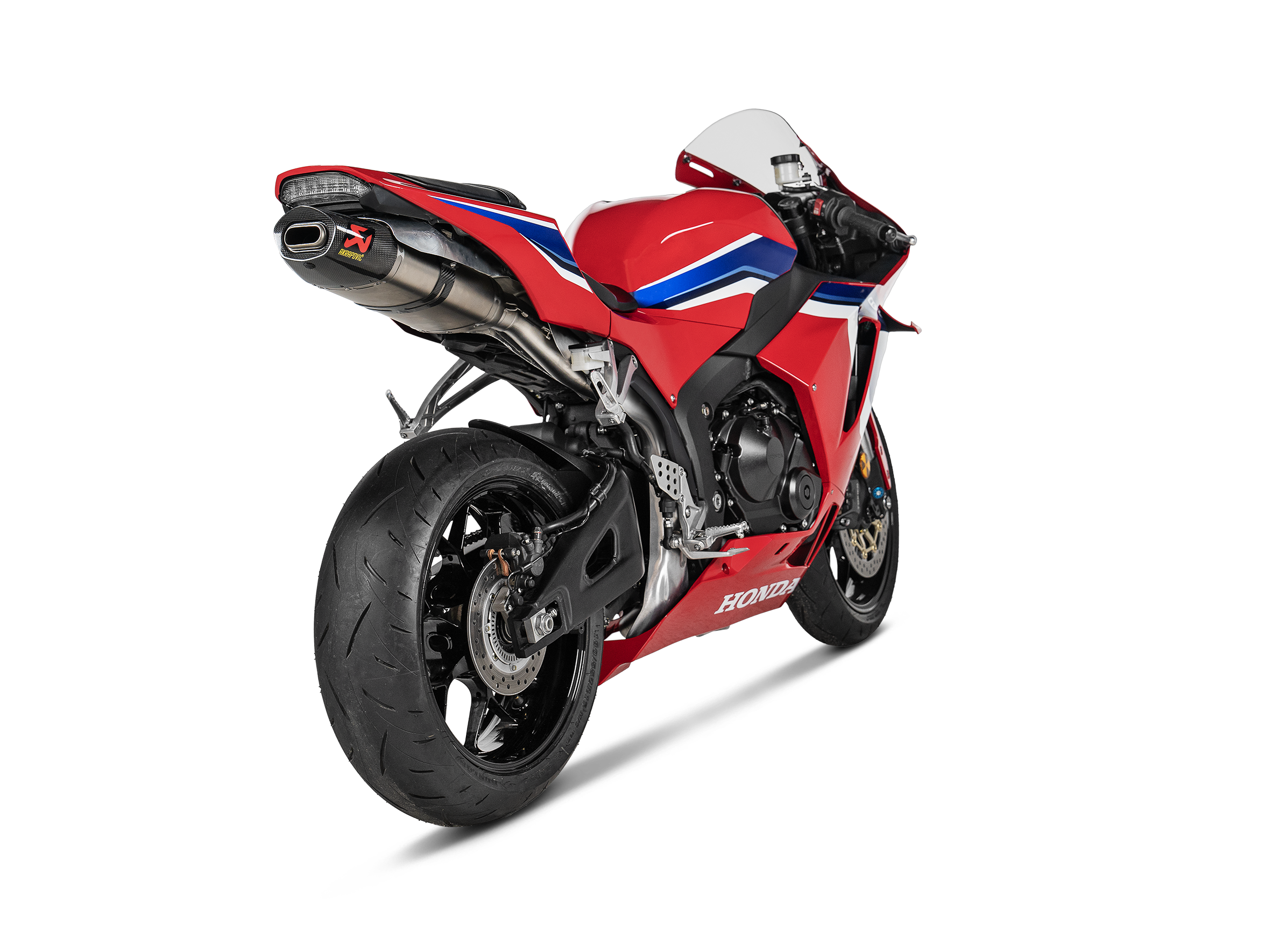 Akrapovic Evolution Line Auspuff Honda CBR600RR PC69 2024 2025 hinten