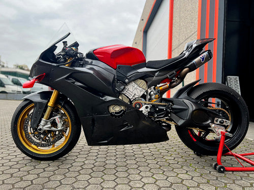 Ducati Panigale V4/S 2025 Carbon Rennverkleidung von PlasticBike, linke Seite
