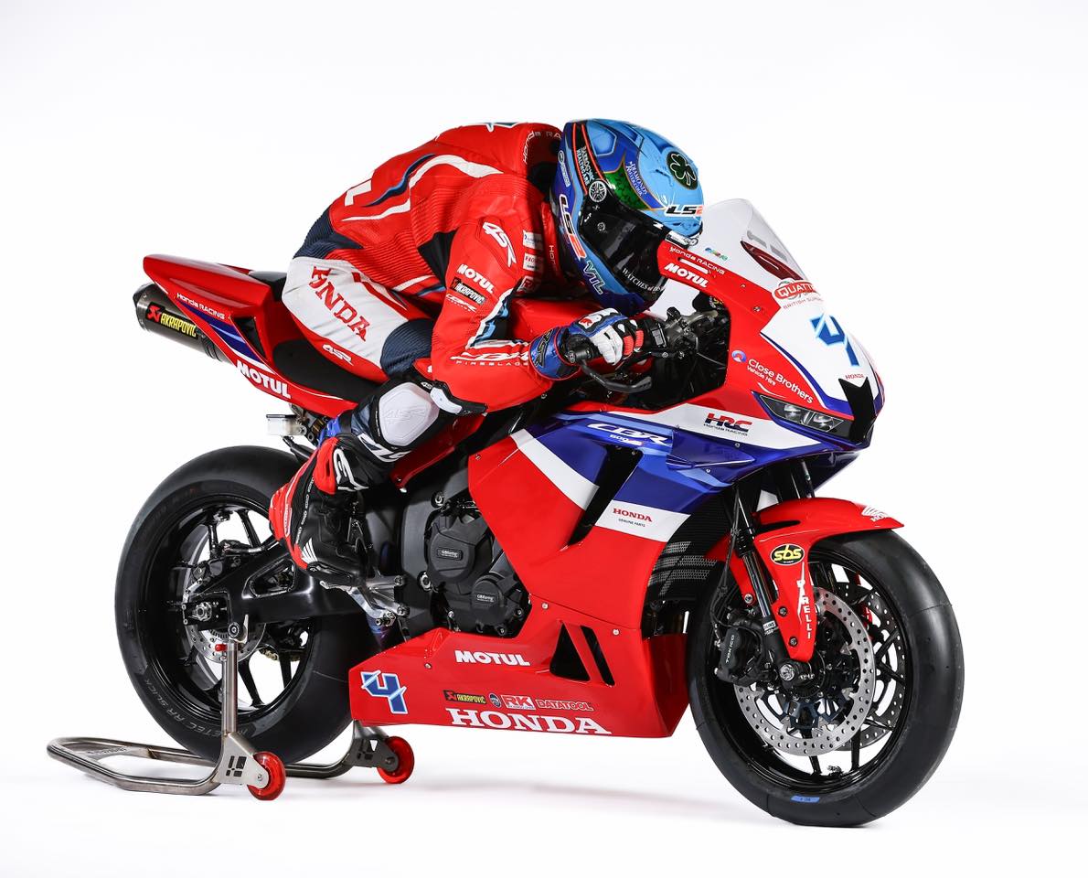 Honda CBR600RR PC69 2024 Rennverkleidung Honda Racing UK BSB front