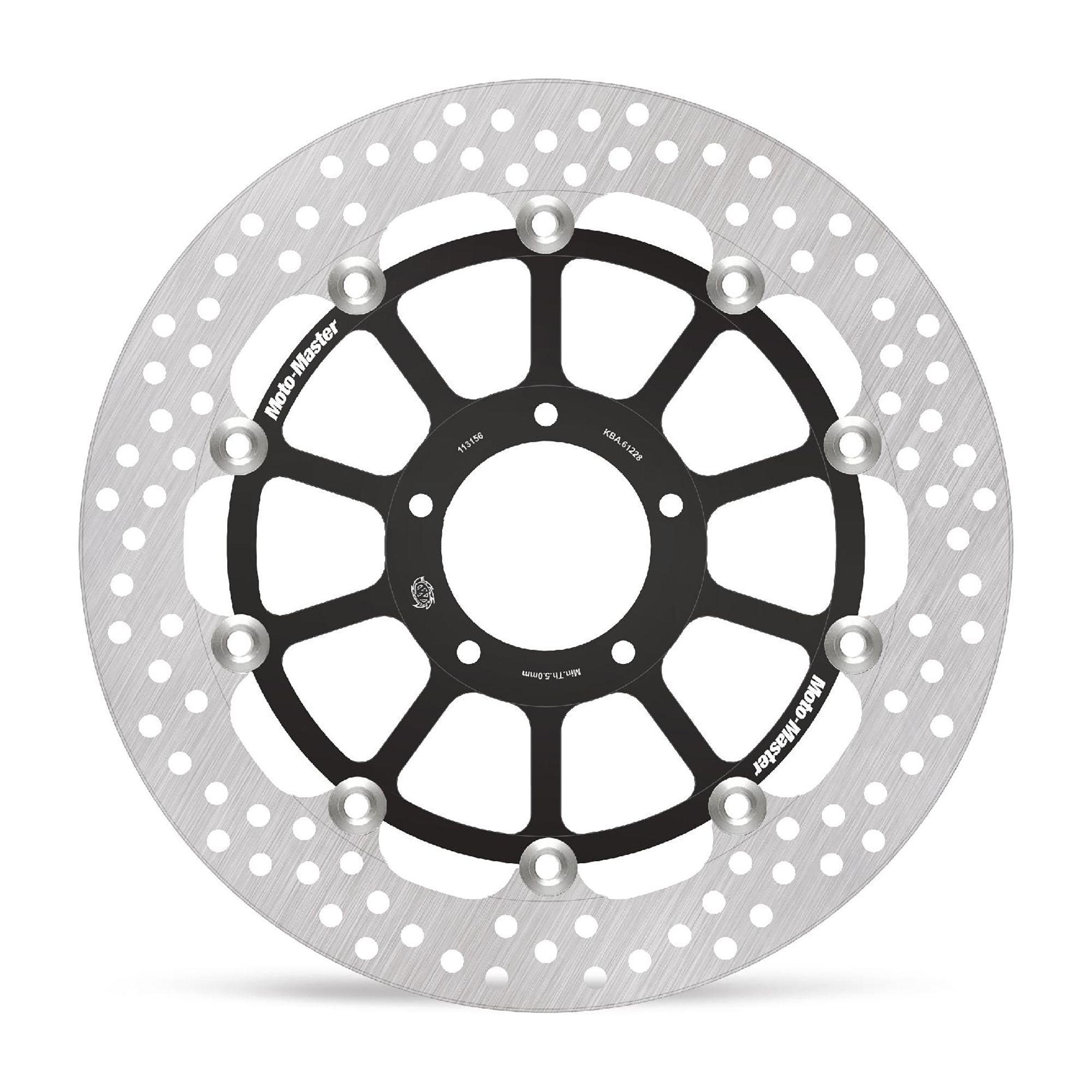 Bremsscheibe Moto-Master 113156 Halo vorn schwimmend Racing Halo - 5,5mm mit ABE für Ducati Paniagle V2 899, 955 & 959