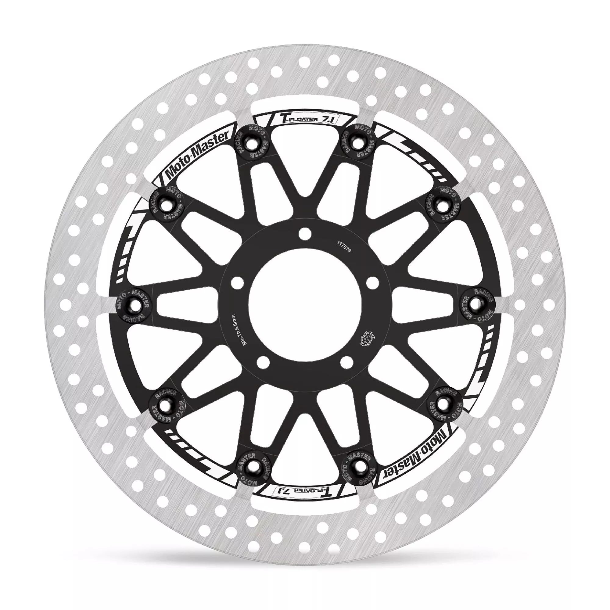 Bremsscheibe Moto-Master 116114 Halo T-Floater Racing - 7,1 mm für Yamaha YZF-R6 ab 2017 & YZF-R1 ab 2015