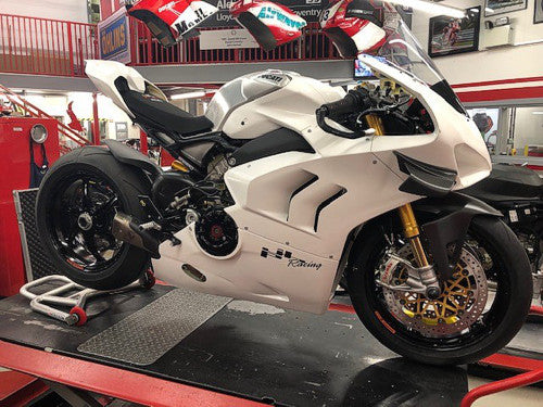 Ducati Panigale V4R V4S V4 Rennverkleidung 2020–2021 PlasticBike Heckansicht