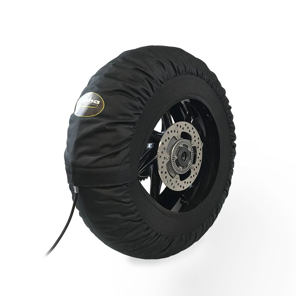 Reifenwärmersatz >TRACK< Superbike, schwarz