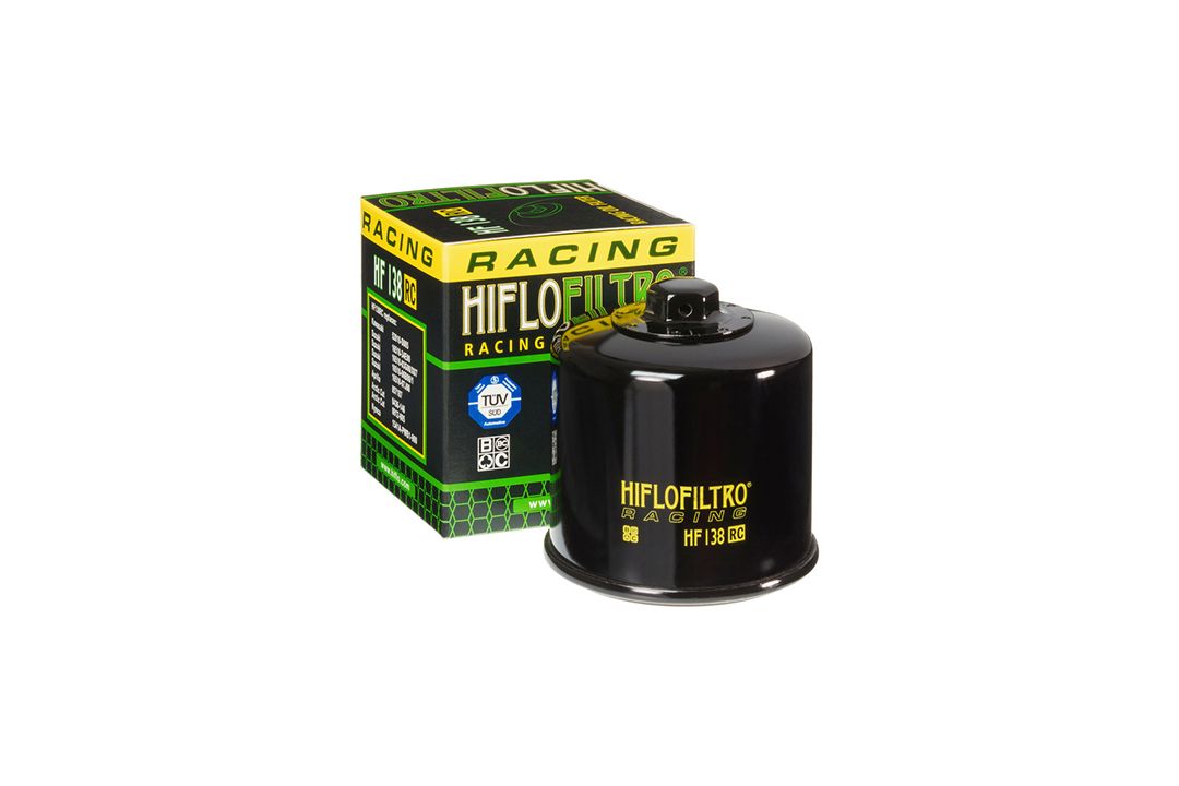 HIFLO ÖLFILTER HF138RC RACING FÜR APRILIA / BIMOTA / CAGIVA / KAWASAKI / KYMCO / SACHS / SUZUKI