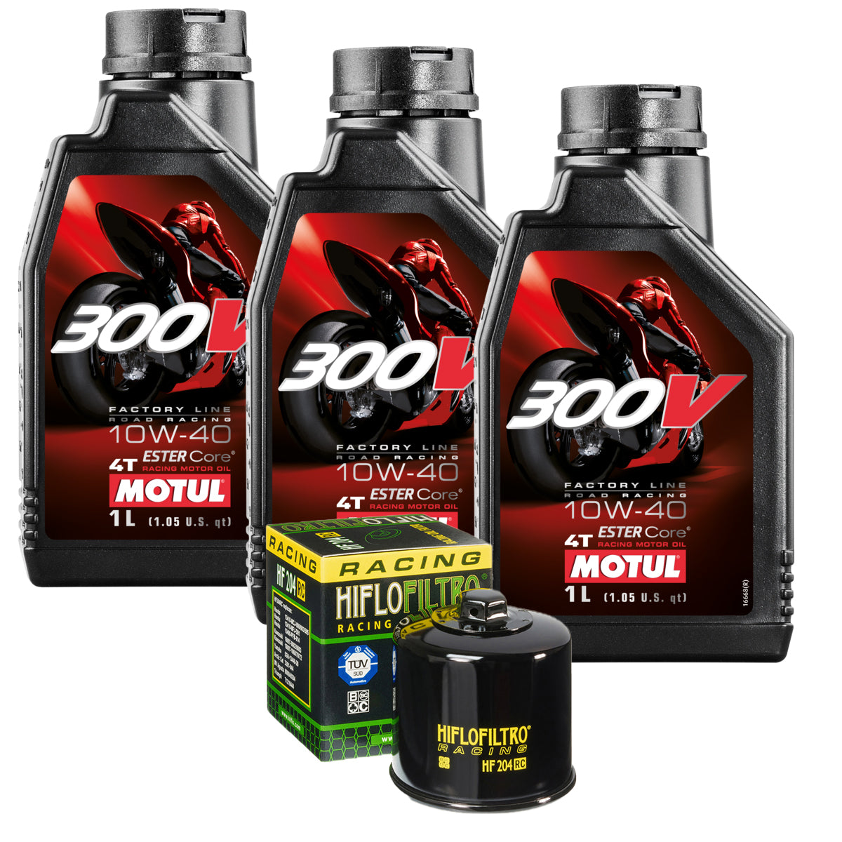 Motul 300V Racing Ölwechsel Kit